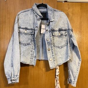 Forever 21 Light Blue Jean Jacket